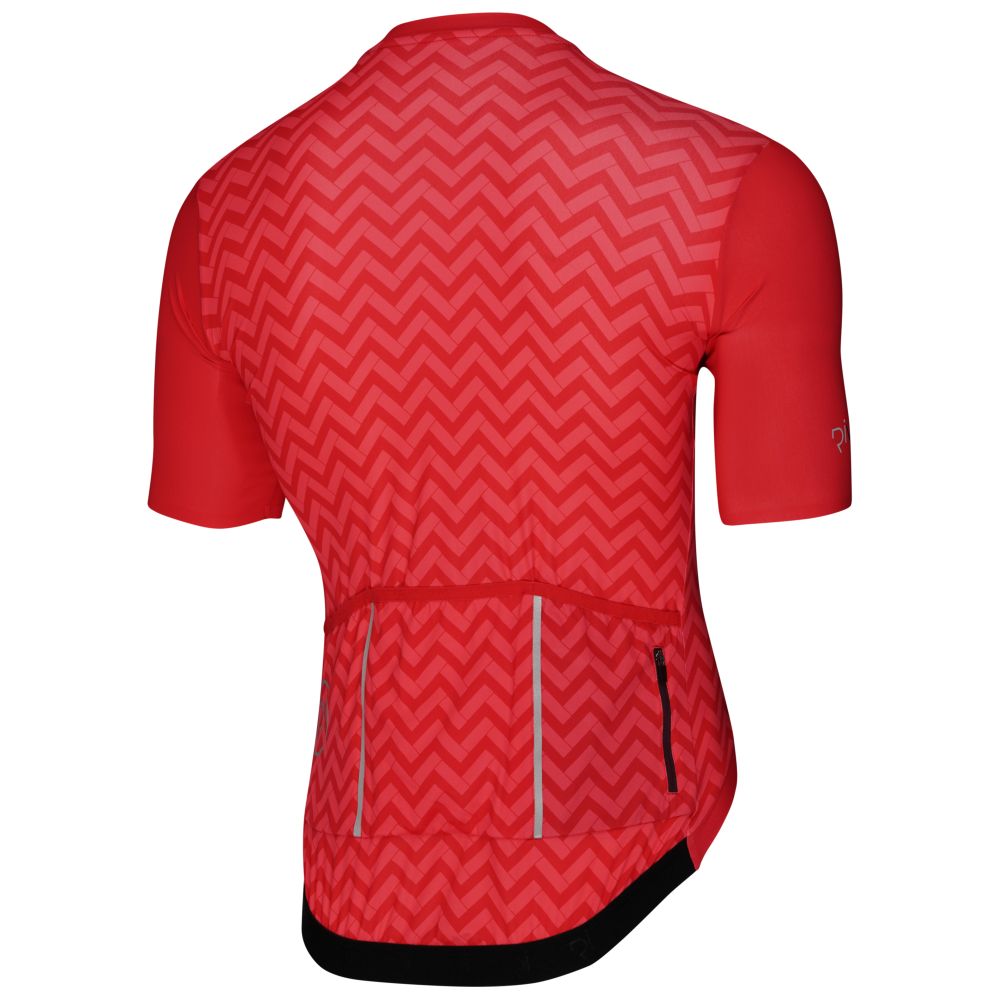 Rivelo | Mens Grayswood Jersey (Red Chevron)