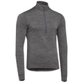 Rivelo Mens Haldon Merino Blend MTB Jersey (Charcoal Melange) (studio)