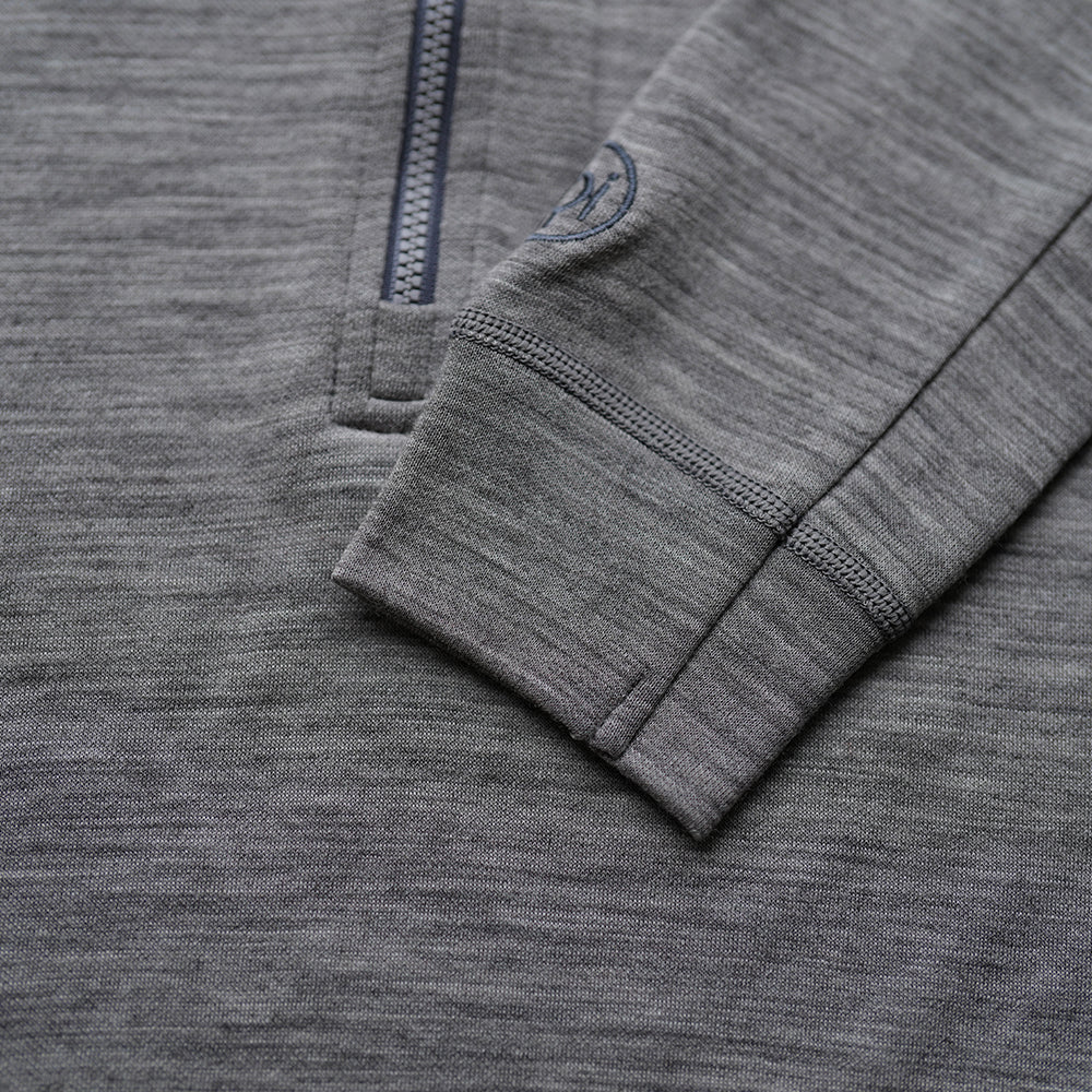 Mens Haldon Merino Blend MTB Jersey (Charcoal Melange)