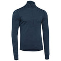 Rivelo Mens Haldon Merino Blend MTB Jersey (Marine Melange) (studio)
