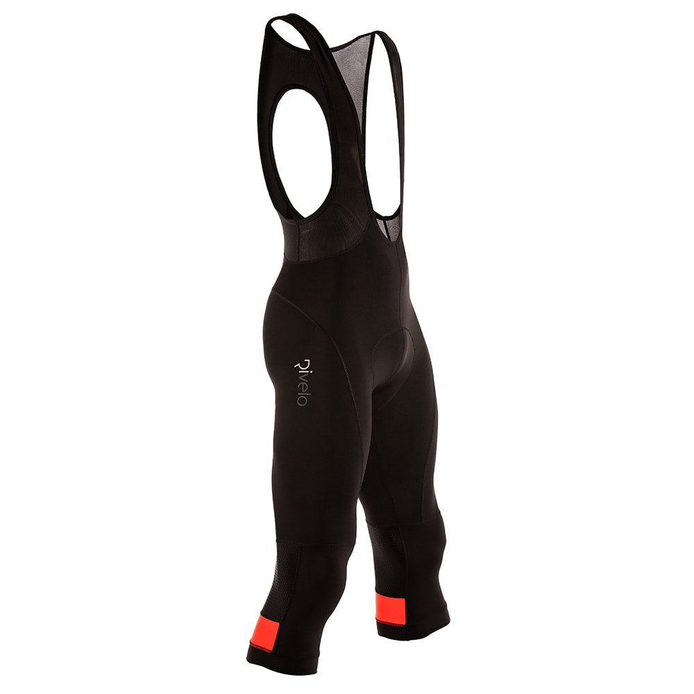 Rivelo | Mens Headley 3/4 Bib Tights (Black/Orange)