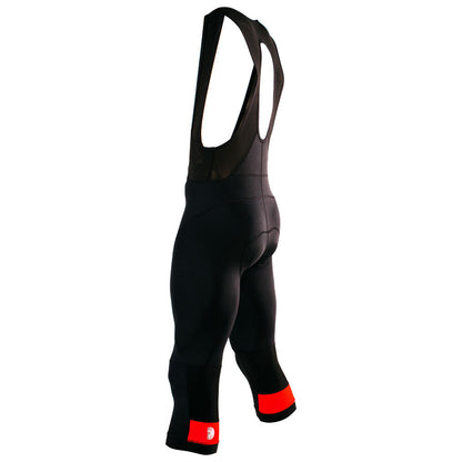 Rivelo | Mens Headley 3/4 Bib Tights (Black/Red)