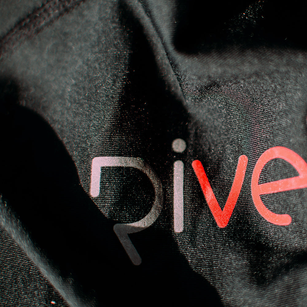 Rivelo Mens Headley 3/4 Bib Tights (Black/Red)
