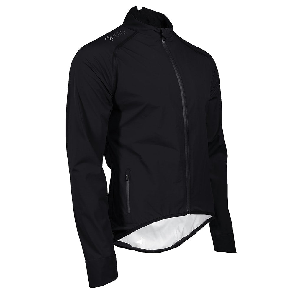 Rivelo | Mens Langcliffe High Performance Rain Jacket (Black)