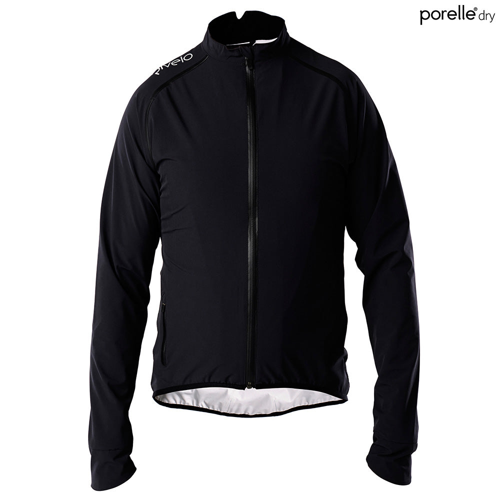 Rivelo | Mens Langcliffe High Performance Rain Jacket (Black)