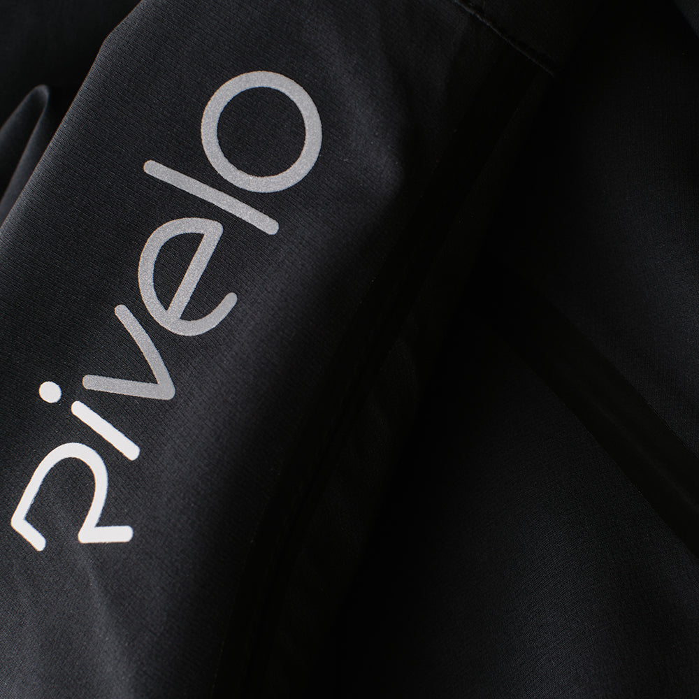 Rivelo | Mens Langcliffe High Performance Rain Jacket (Black)