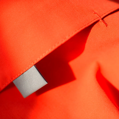 Mens Langcliffe High Performance Rain Jacket (Orange/Navy)