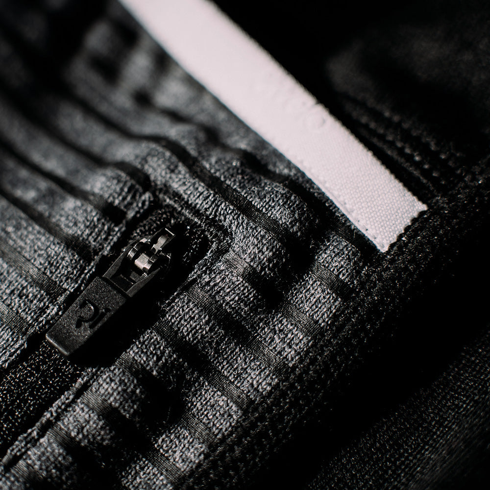 Rivelo | Mens Lydford Merino Blend Long Sleeve Jersey (Black/Charcoal)