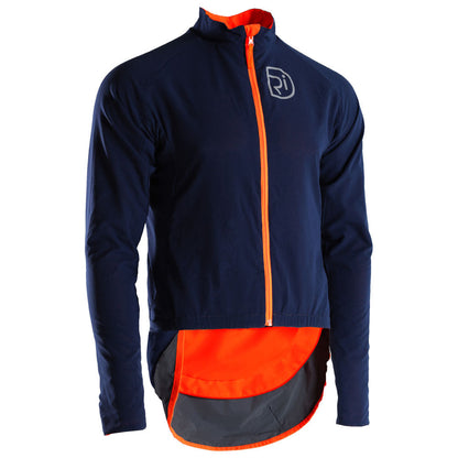 Mens Newington Reversible Jacket (Fluro Orange/Navy)