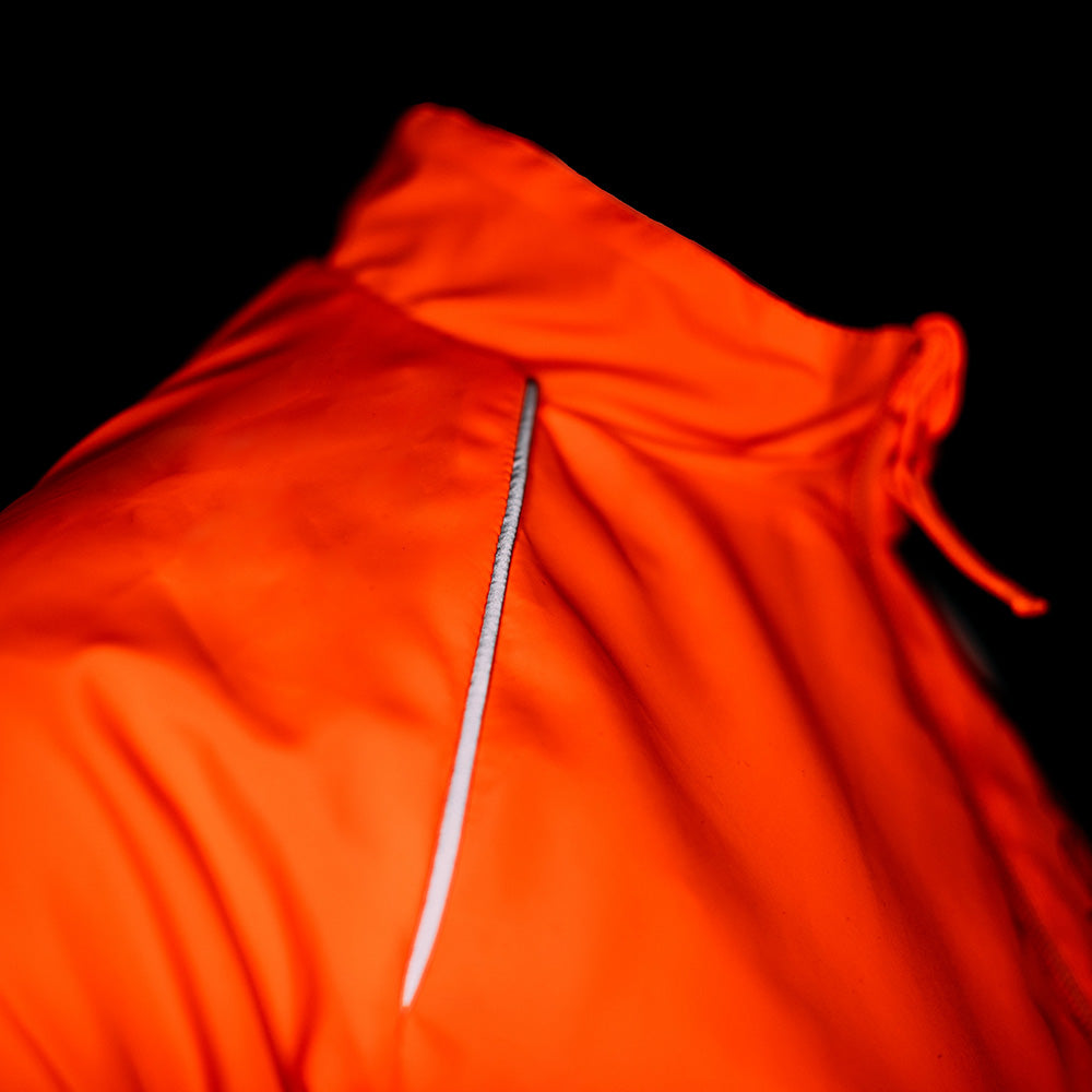 Mens Newington Reversible Jacket (Fluro Orange/Navy)