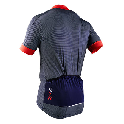 Mens Peaslake Jersey (Navy/Red)