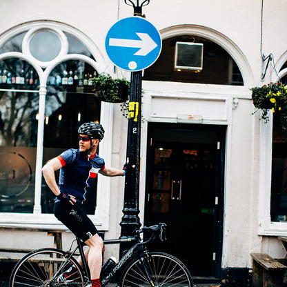 Rivelo | Mens Peaslake Jersey (Navy/Red)