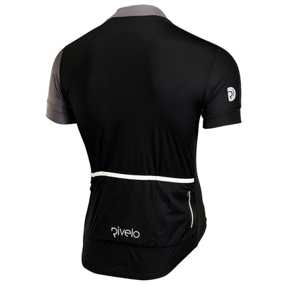 Rivelo | Mens Steyning Jersey (Black/Charcoal)