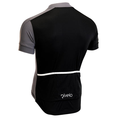 Rivelo | Mens Steyning Jersey (Black/Charcoal)