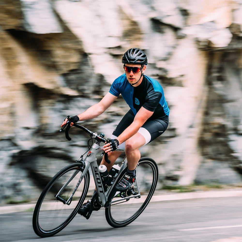 Rivelo | Mens Steyning Jersey (Teal/Black)