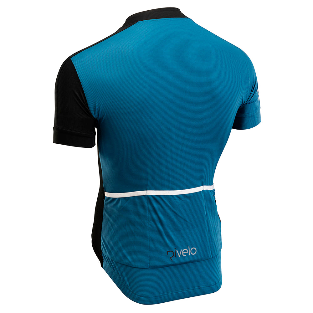 Rivelo | Mens Steyning Jersey (Teal/Black)