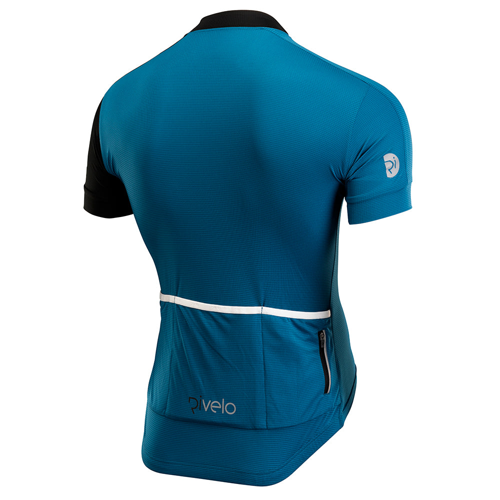 Mens Steyning Jersey (Teal/Black)