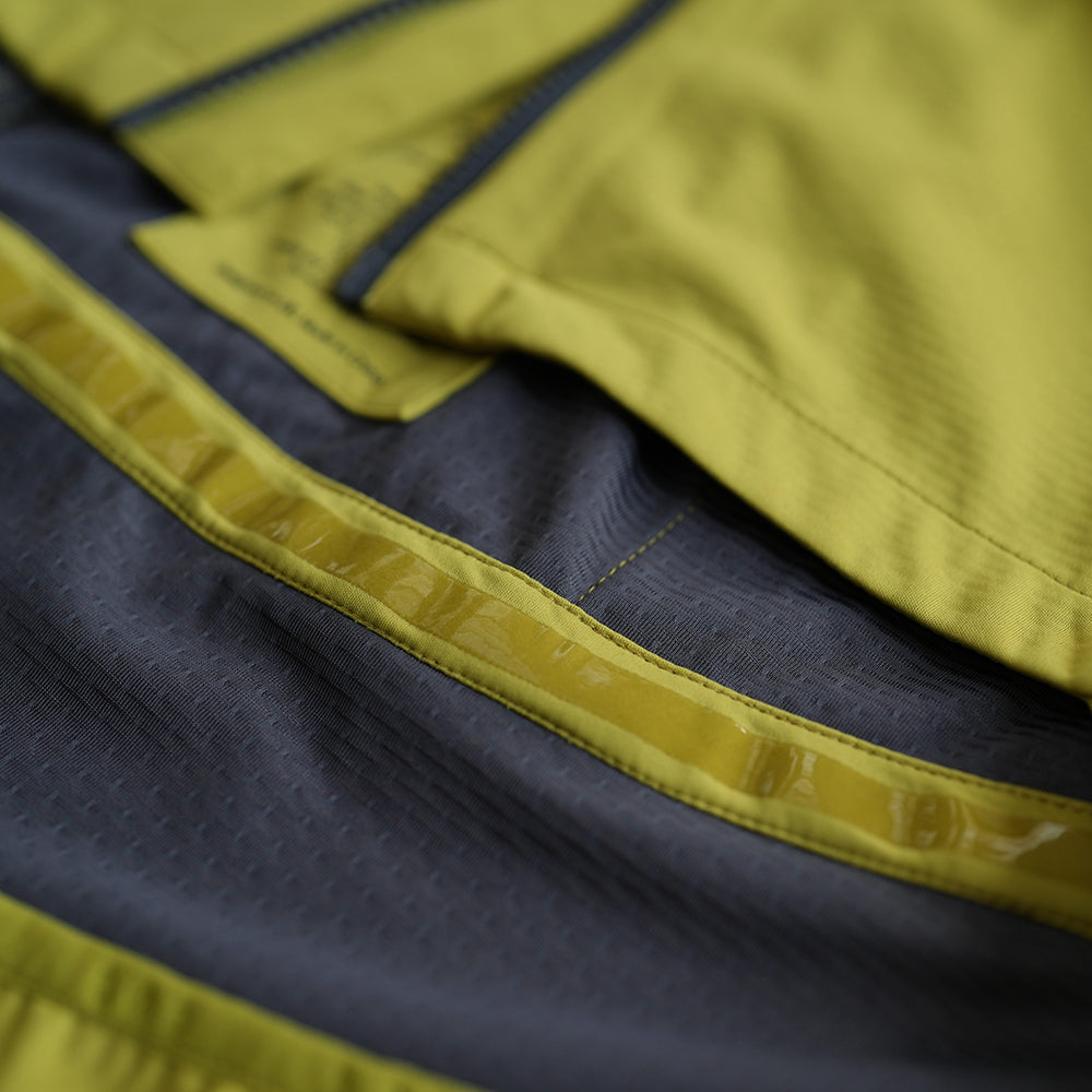 Rivelo | Mens Thornecomb II Softshell Jacket (Lime/Asphalt)