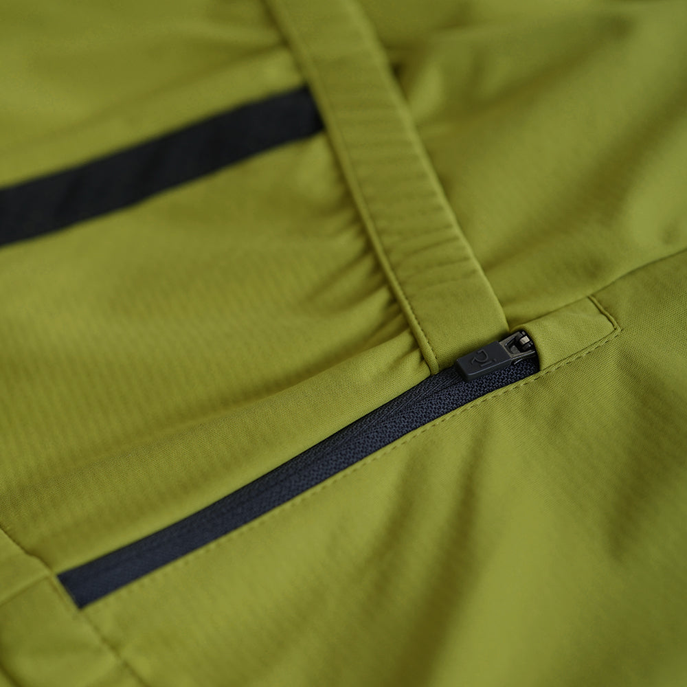Rivelo | Mens Thornecomb II Softshell Jacket (Lime/Asphalt)