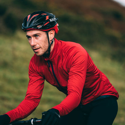 Rivelo | Mens Thornecomb II Softshell Jacket (Ruby/Navy)