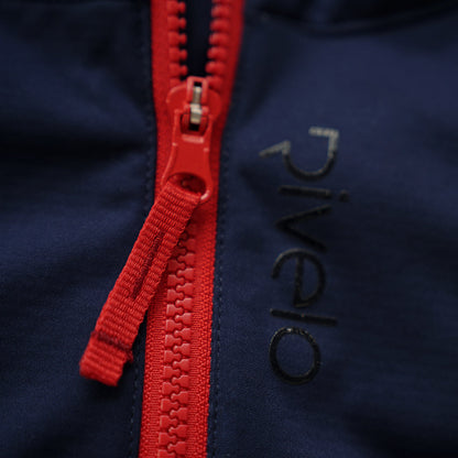 Rivelo | Mens Thornecomb Softshell Jacket (Navy/Red)