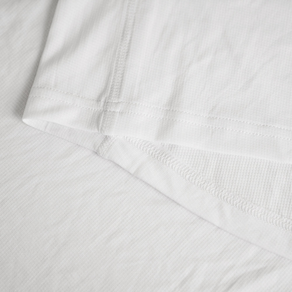 Rivelo | Mens Trevinca Base Layer Tech T-Shirt (White/Grey)