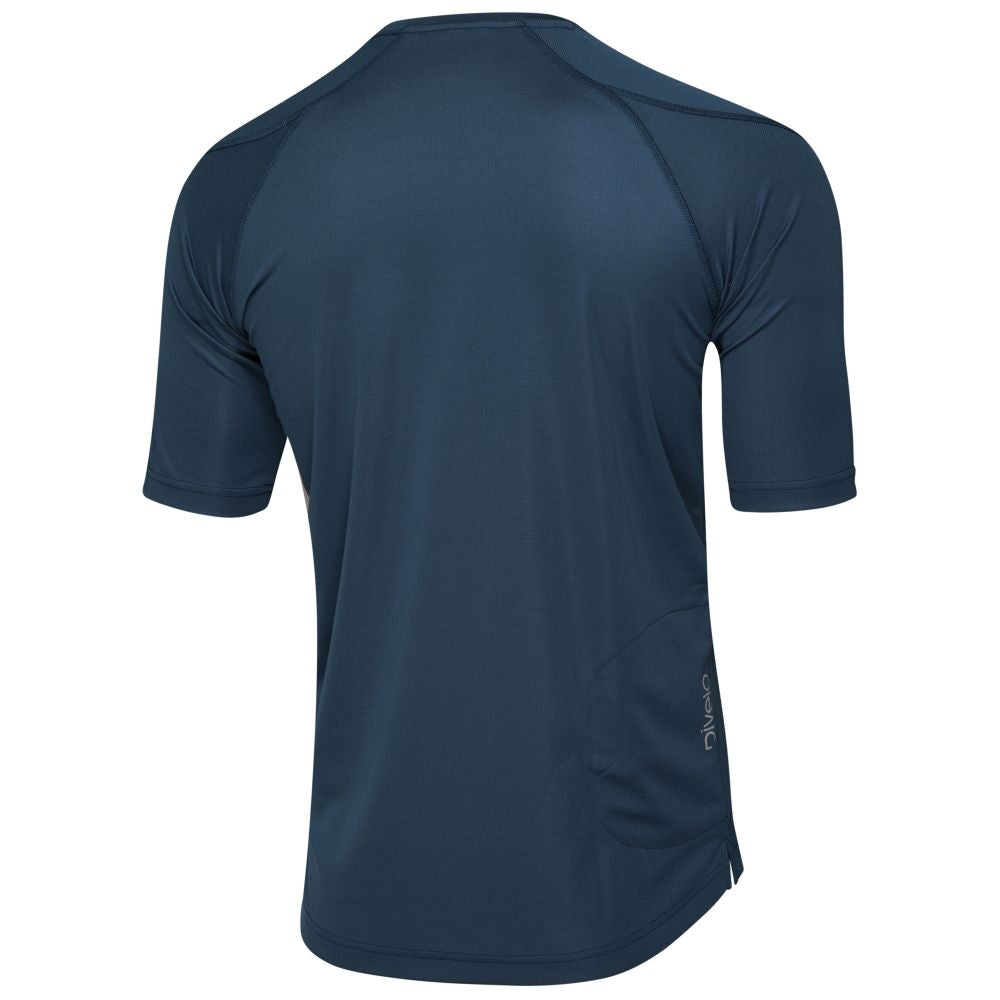 Rivelo Mens Webber MTB Jersey (Marine) (studio)