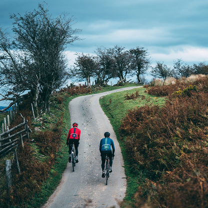 Rivelo | Mens Weston Light Long Sleeve Jersey (Petrol/Yellow)