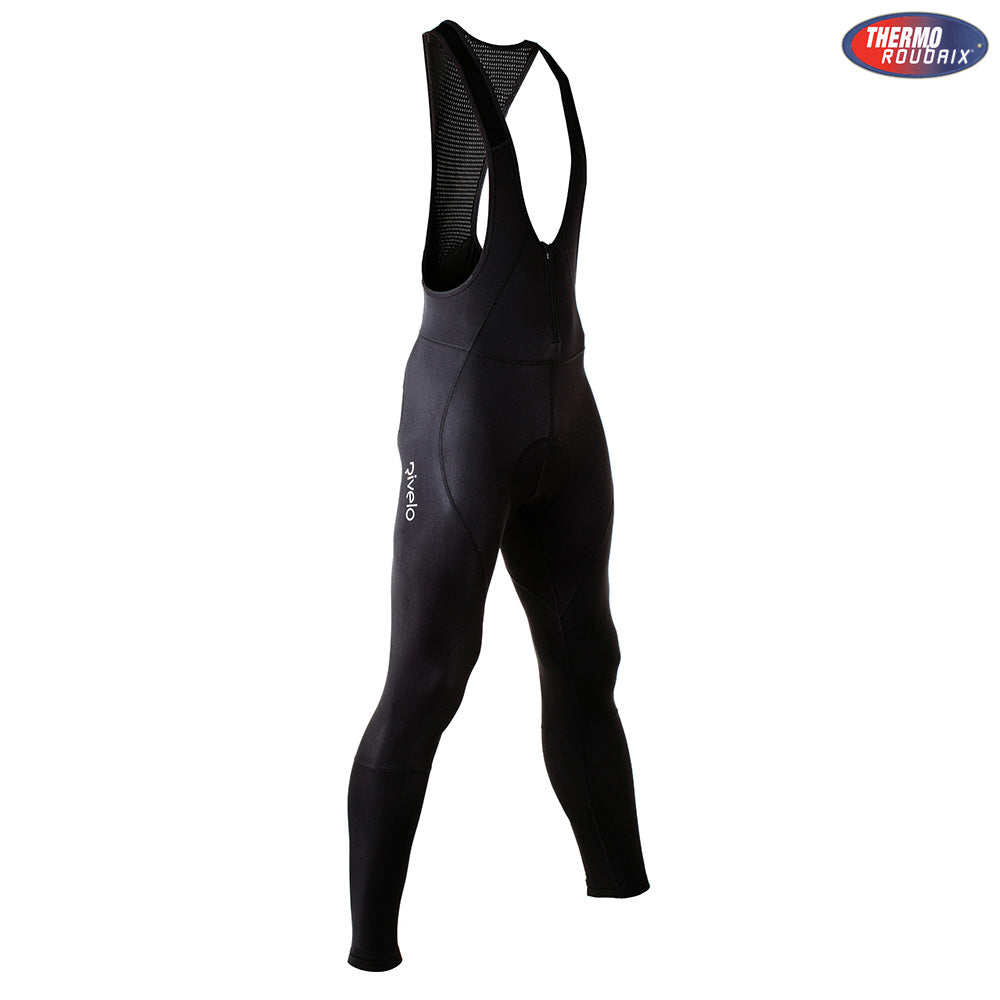 Rivelo | Mens Winnats Thermal Bib Tights (Black)