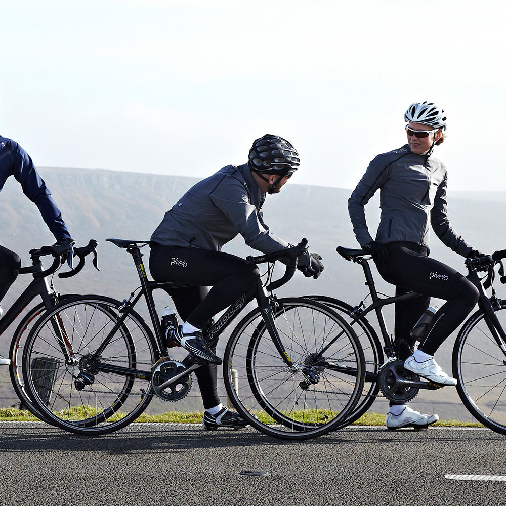 Rivelo | Mens Winnats Thermal Bib Tights (Black)