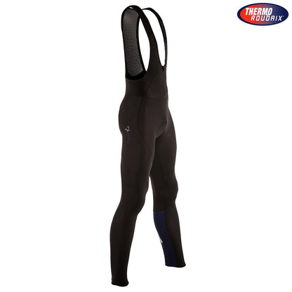 Rivelo | Mens Winnats Thermal Bib Tights (Black/Navy)