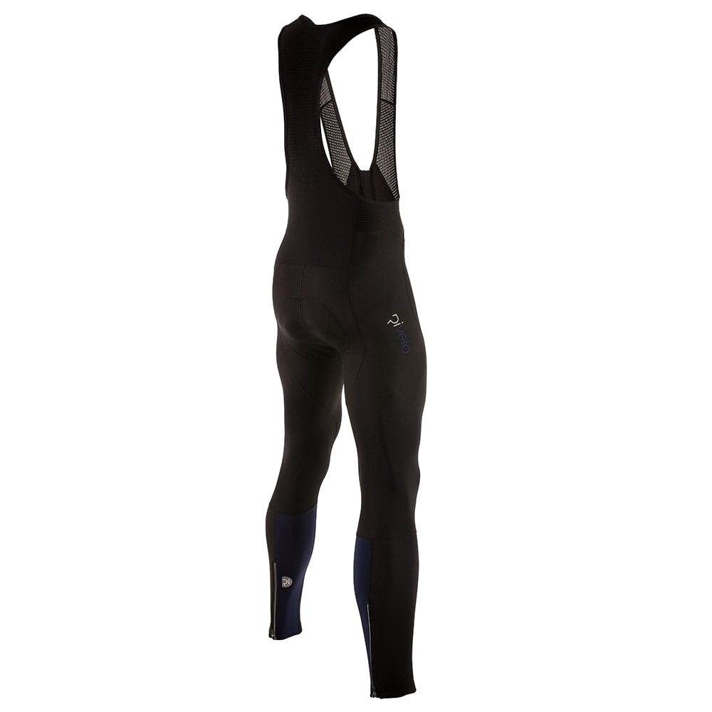 Rivelo | Mens Winnats Thermal Bib Tights (Black/Navy)