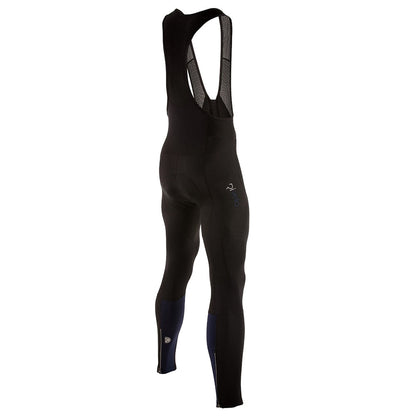 Rivelo | Mens Winnats Thermal Bib Tights (Black/Navy)