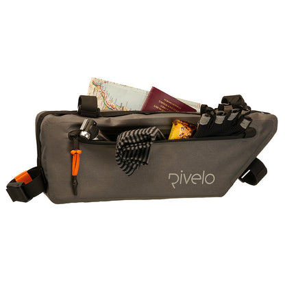 Nevis 4L Frame Bag (Charcoal)