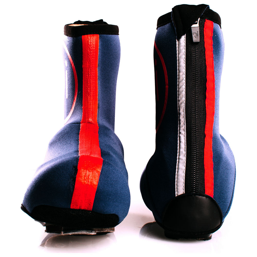 Rivelo | Sawyers Overshoes (Navy/Red)