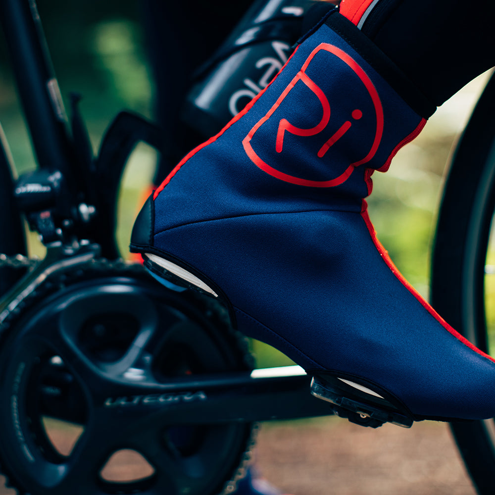Rivelo | Sawyers Overshoes (Navy/Red)