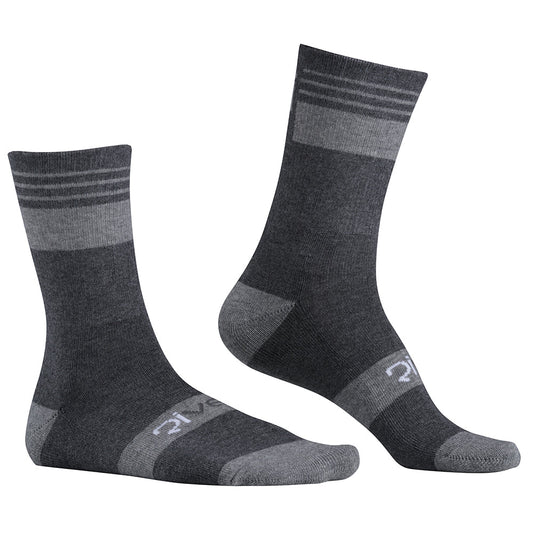 Rivelo | Templefield Thermolite Socks (Charcoal/Dark Grey)