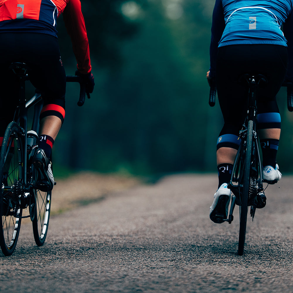 Rivelo | Templefield Thermolite Socks (Navy/Red)