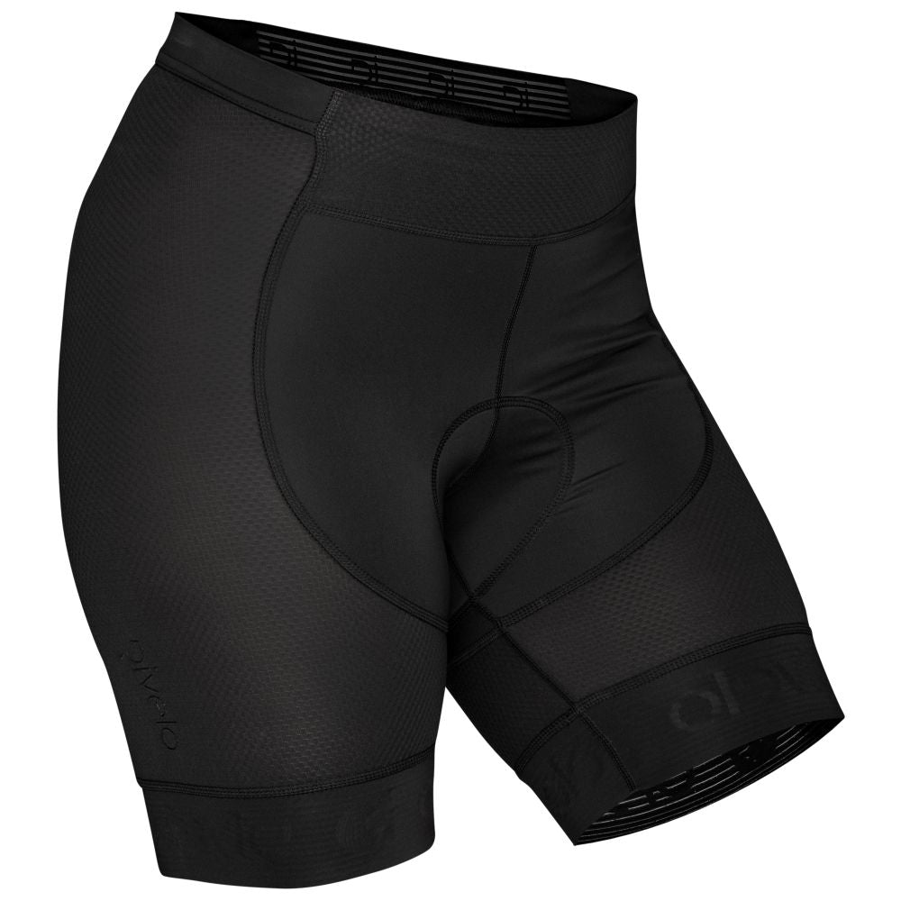Rivelo Womens Brockwell Liner/Turbo Shorts (Black) (studio)