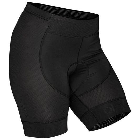 Rivelo Womens Brockwell Liner/Turbo Shorts (Black) (studio)