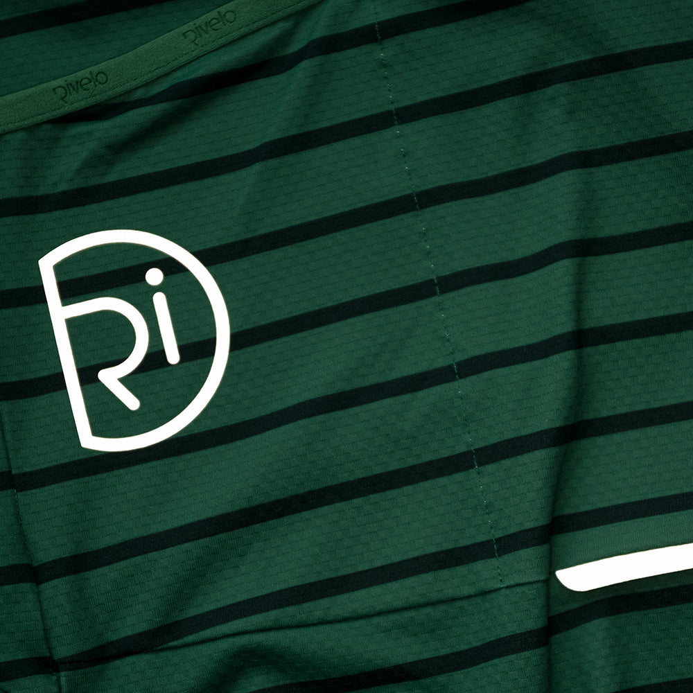 Rivelo Womens Bushcombe Jersey (Green Stripe)