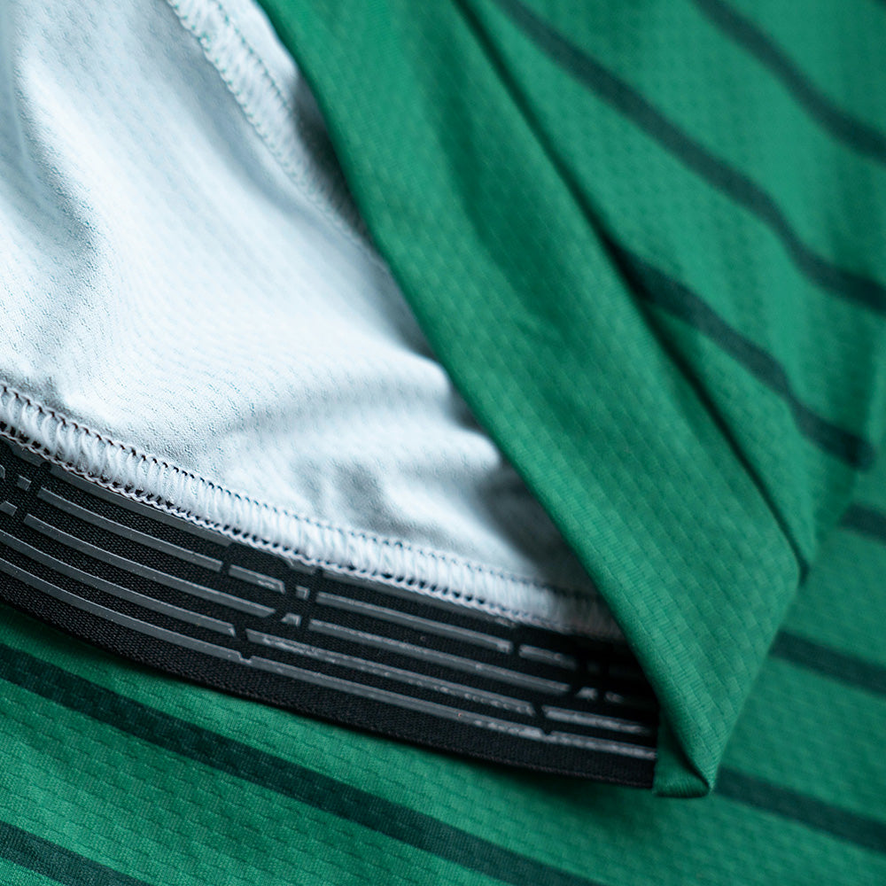 Rivelo Womens Bushcombe Jersey (Green Stripe)