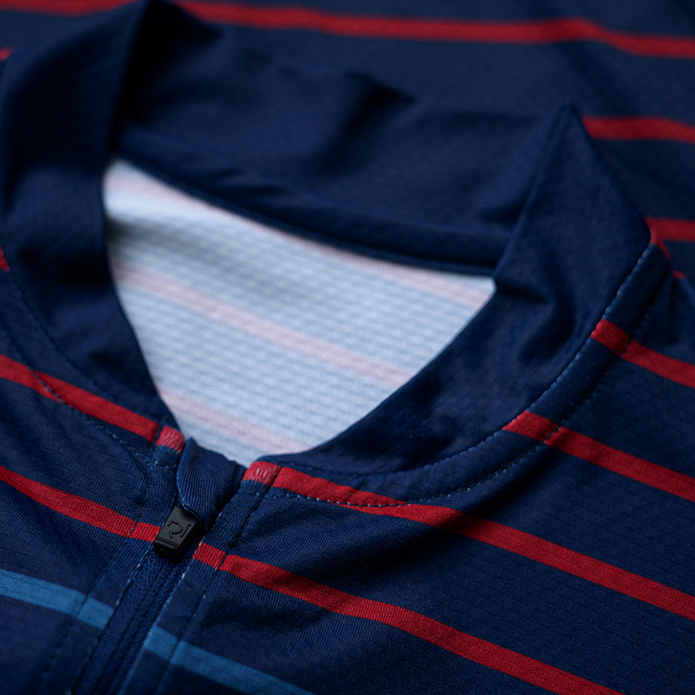 Rivelo | Womens Bushcombe Jersey (Navy Stripe)