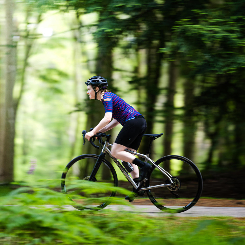 Rivelo Womens Bushcombe Jersey (Navy Stripe)
