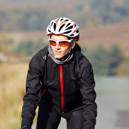 Rivelo | Womens Coldharbour Softshell Jacket (Black/Red)