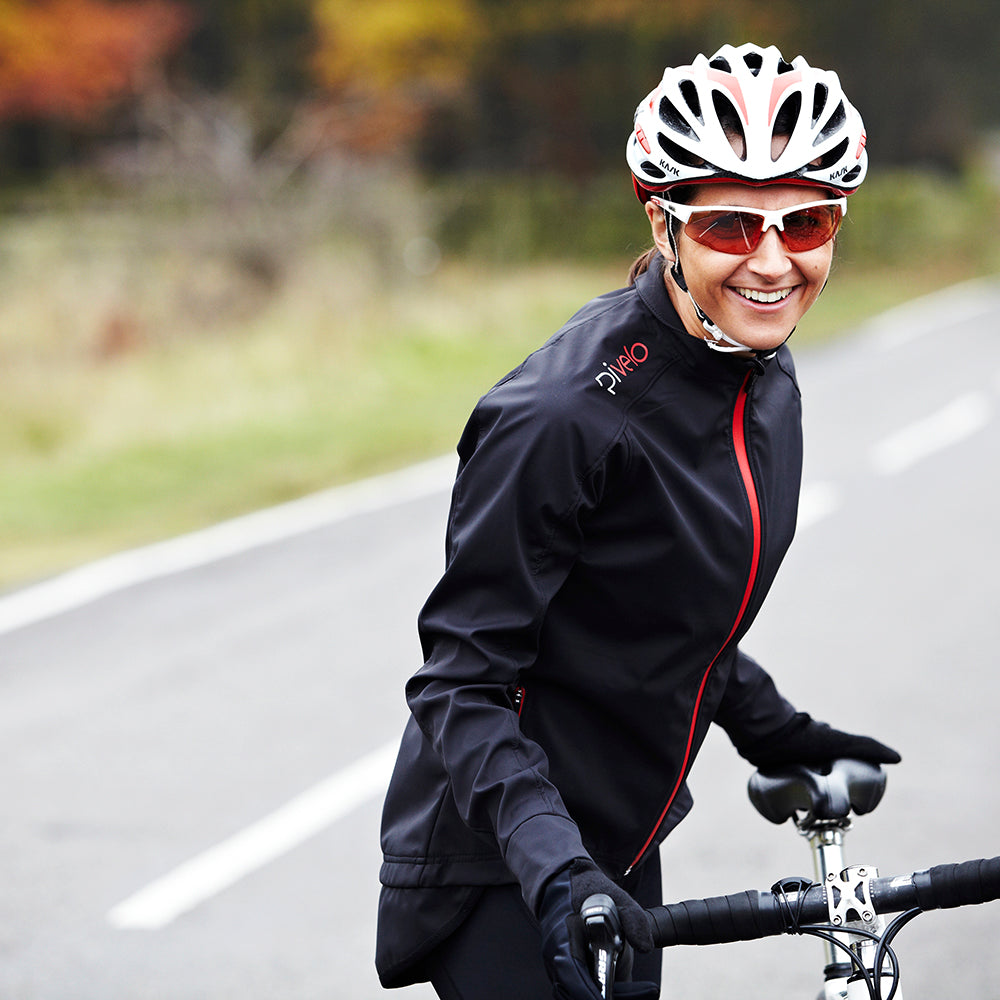 Womens Coldharbour Softshell Jacket (Black/Red)