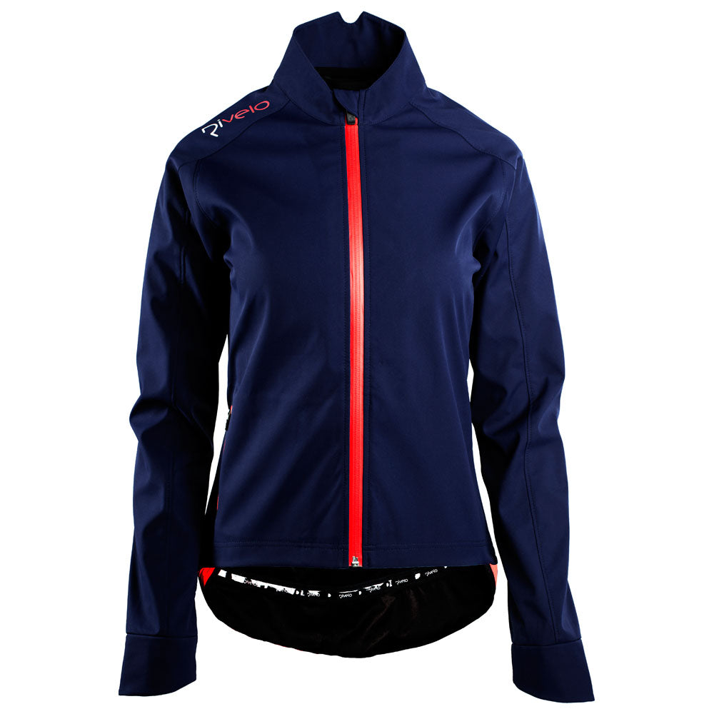 Rivelo | Womens Coldharbour Softshell Jacket (Navy/Red)
