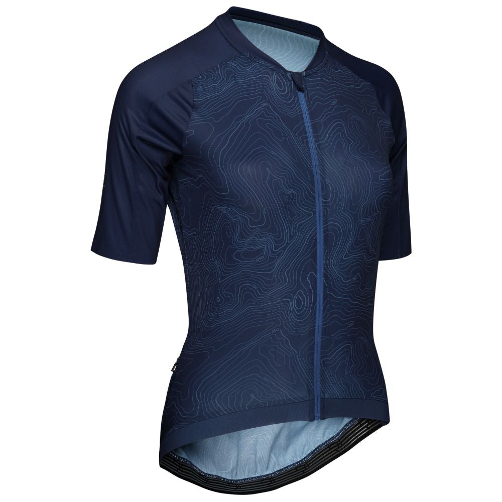 Rivelo Womens Contour Jersey (Navy) (studio)