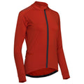 Rivelo Womens Eco Frensham Thermal Long Sleeve Jersey (Burnt Orange/Asphalt) (studio)