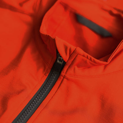 Rivelo | Womens Eco Frensham Thermal Long Sleeve Jersey (Burnt Orange/Asphalt)